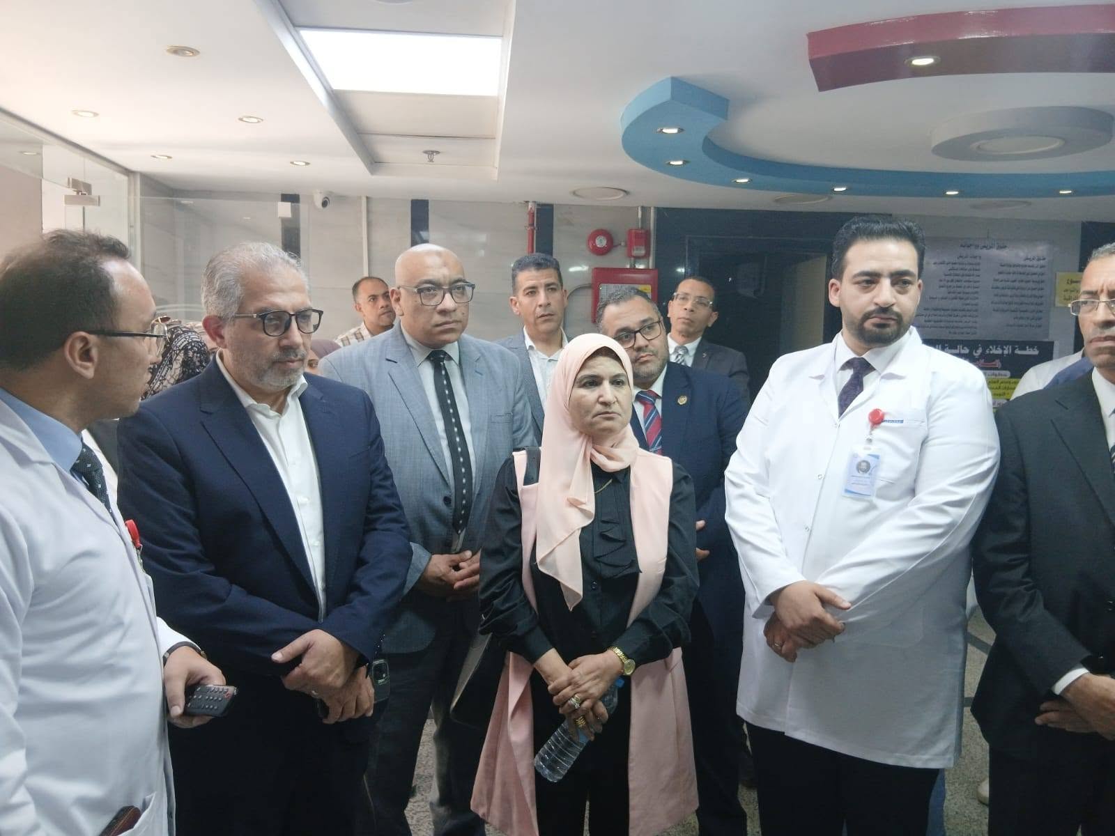رئيس هيئةالتامين يزور احدى مستفيات المنيا رئيس هيئةالتامين يزور احدى مستفيات المنيا